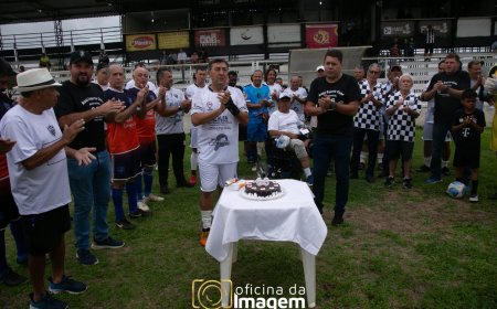 Futebol Solidário comemora os 66 anos do Ganso e faz homenagens a ex atletas