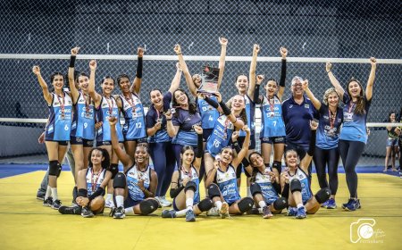 Projeto de Volei Meninas de Ouro termina o ano com a festa das medalhas