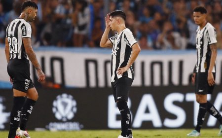 Botafogo perde para o Racing e se complica na Recopa Sul-Americana