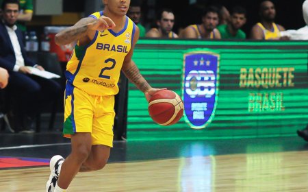 Brasil vence Uruguai e mantém 100% nas Eliminatórias para Americup
