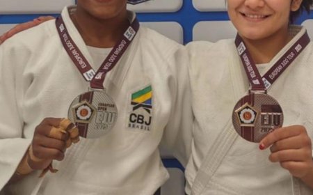 Judocas brasileiras fazem dobradinha no pódio do Open Europeu