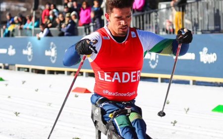 Ribera é ouro no sprint do Mundial de para esqui cross-country
