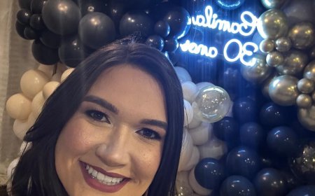O aniversário de Camila Barcelos Braga