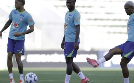 Eliminatórias: Brasil enfrenta Colômbia no Mané Garrincha, em Brasília