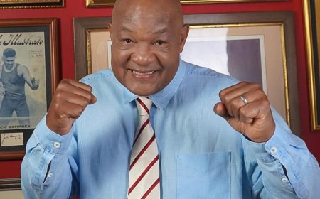 Lenda do boxe, campeão olímpico George Foreman morre aos 76 anos