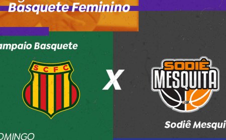 Basquete feminino: TV Brasil transmite Sampaio x Sodiê Mesquita
