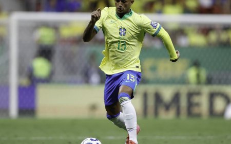 Seleção começa duelo contra Argentina com Wesley e Matheus Cunha