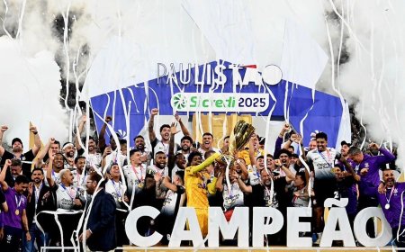 Corinthians quebra jejum e fatura em casa o 31º título do Paulistão
