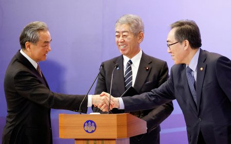 China diz que fará resposta conjunta com Japão e Coreia do Sul a tarifas dos EUA