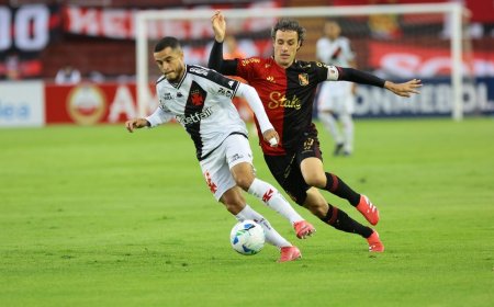 Vasco abre vantagem, mas cede empate ao Melgar pela Sul-Americana