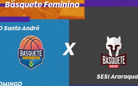 Basquete Feminino: TV Brasil exibe AD Santo André X SESI Araraquara
