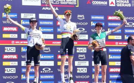 COPA DO MUNDO DE MTB - 1ª etapa Araxá - Domingo - Confira os resultados  do Feminino 23 - Cross Country