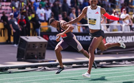 Alison dos Santos volta a vencer na Jamaica, desta vez nos 400m rasos