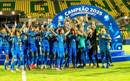 Brasil conquista título do Campeonato Sul-Americano Sub-17