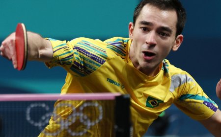 Calderano faz história e vai à final da Copa do Mundo de tênis de mesa