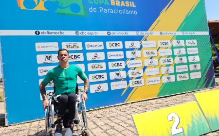 Atleta paralímpico Thiago  Mota avança no cenário nacional e conquista 1º lugar em Araxá