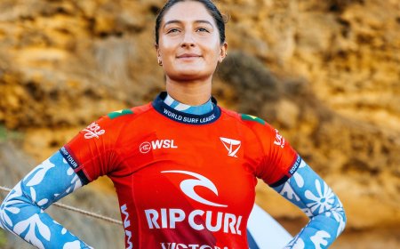 Surfe: Luana Silva é vice-campeã da etapa de Bells Beach