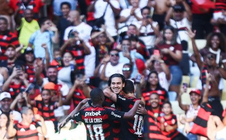 Flamengo sobra e goleia o Corinthians no estádio do Maracanã