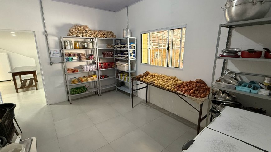 Casa de Nazaré inaugura nova cozinha