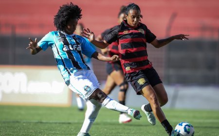 Grêmio e Sport empatam no fechamento da 10ª rodada do BR Feminino