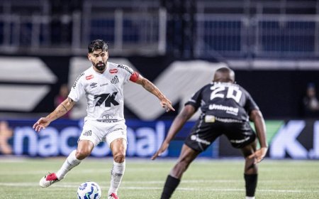 Brasileiro: Santos e Ceará ficam no 0 a 0 no fechamento da 8ª rodada
