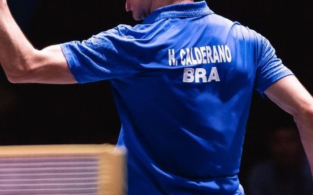 Calderano vence de novo e vai às quartas do Mundial de Tênis de Mesa
