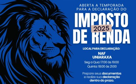 NAF do Uniaraxá orienta contribuintes sobre a declaração do Imposto de Renda