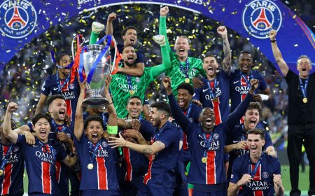 Volta por cima e título inédito: PSG é o novo dono do futebol europeu