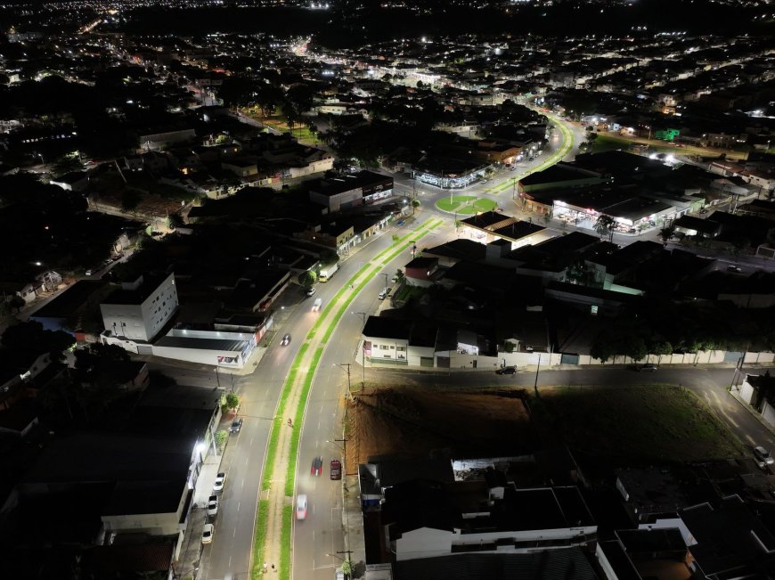 Inauguração do projeto Caminhada Iluminada
