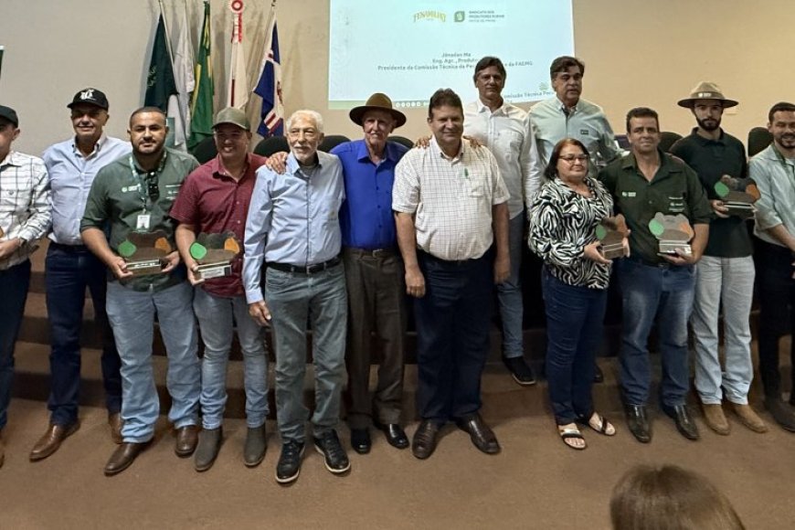 Produtores destaque do ATeG são premiados na Fenamilho