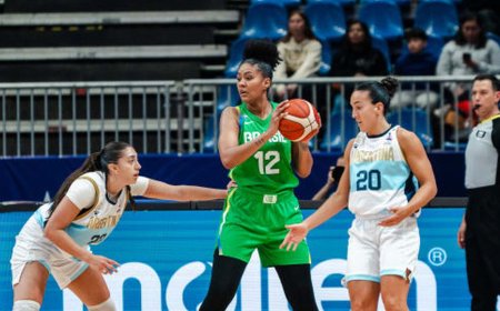 Brasil estreia vencendo a Argentina na Americup de basquete