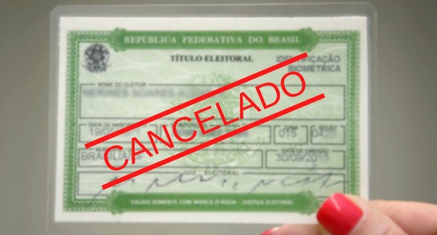 Mais de 3 mil eleitores de Araxá tem o título cancelado