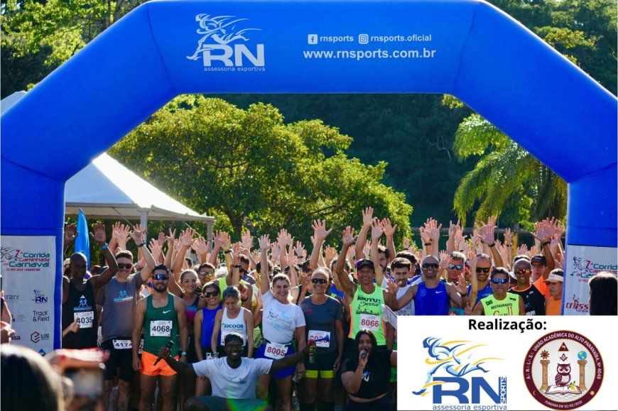 1ª Corrida da União de Araxá: integração entre esporte, solidariedade e meio ambiente