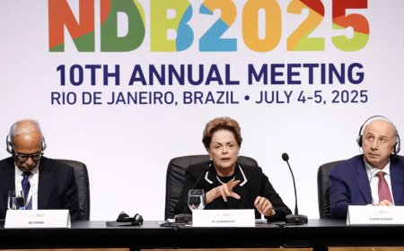 Dilma Rousseff diz desembolsos do NDB no Brasil somam US$ 4 bi, ou 18% do total
