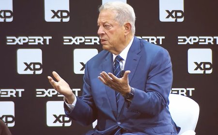 Tarifaço de Trump sobre o Brasil “é absolutamente insano”, diz Al Gore na Expert XP