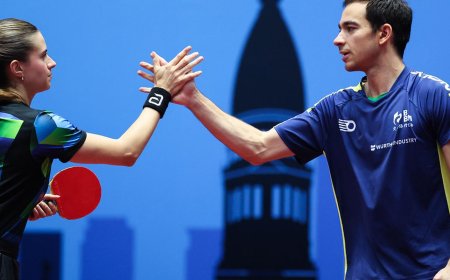 Em Buenos Aires, Bruna Takahashi e Hugo Calderano conquistam 1º título