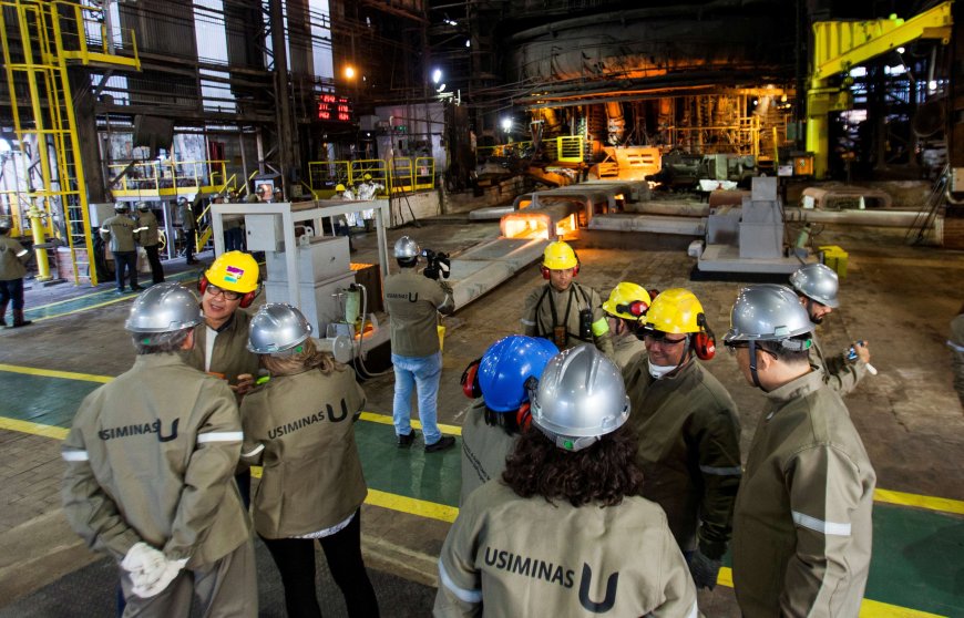Produção industrial no Brasil cai 0,5% em maio, diz IBGE