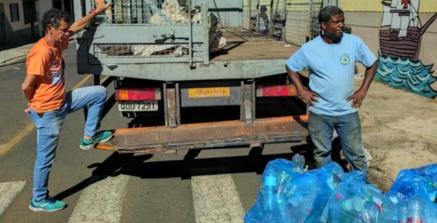 Projeto piloto “Saco Azul” arrecada quase uma tonelada de materiais recicláveis