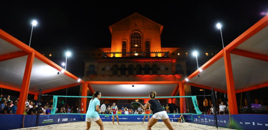 Mundial de Beach Tennis movimenta Araxá até domingo