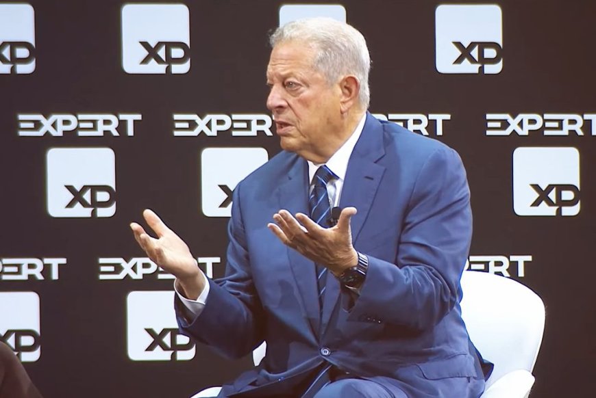 Tarifaço de Trump sobre o Brasil “é absolutamente insano”, diz Al Gore na Expert XP