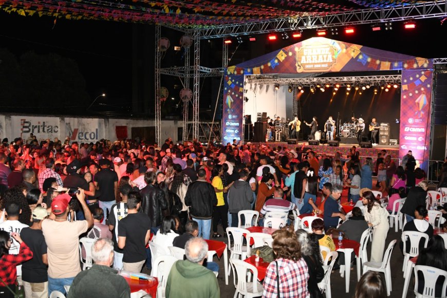 Grande Arraiá celebra cultura popular em Araxá