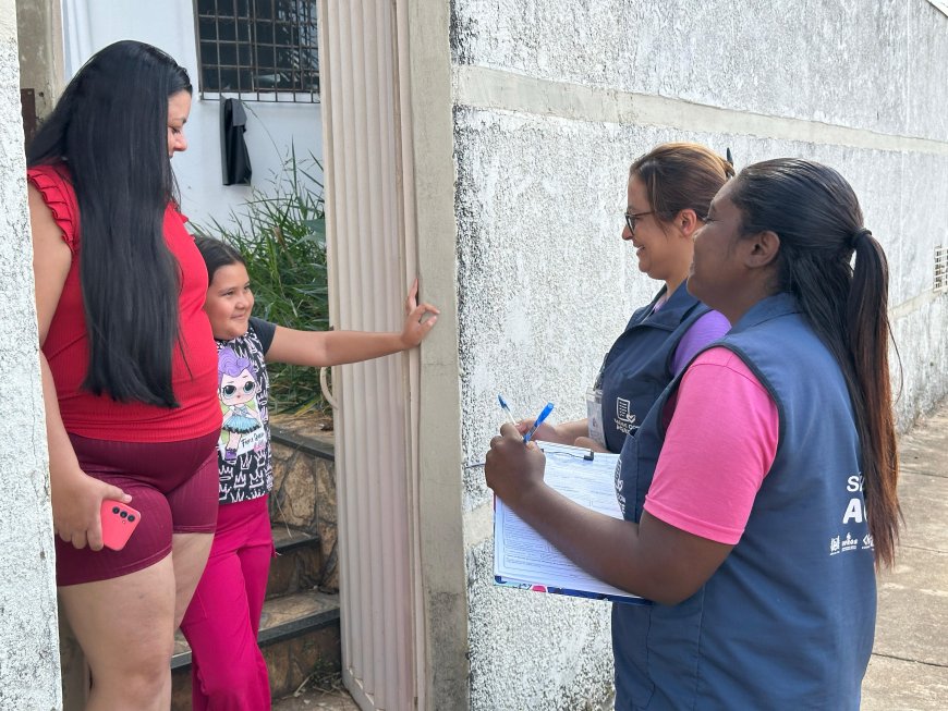 Jardim Esplêndido recebe cadastramento para serviços de saúde