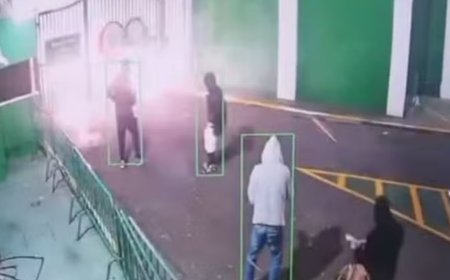 Academia de Futebol do Palmeiras foi atacada na madrugada de domingo