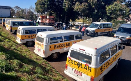 Vans e kombis escolares são vistoriadas em Araxá