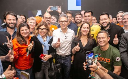 Romeu Zema oficializa pré-candidatura à Presidência da República  pelo Partido Novo em SP