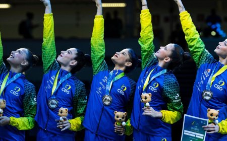 Mundial de GR: Brasil conquista prata inédita no conjunto geral