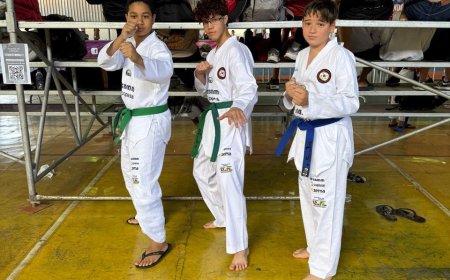 Taekwondo de Araxá se destaca nos Jogos Escolares em Araguari