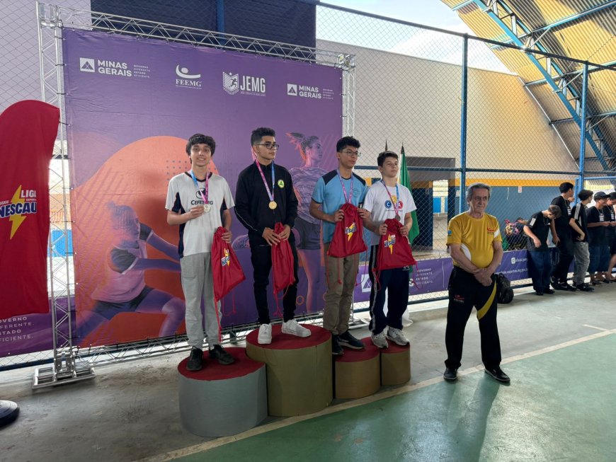 Araxaense Edgard Suzuki é vice campeão estadual do JEMG de Xadrez