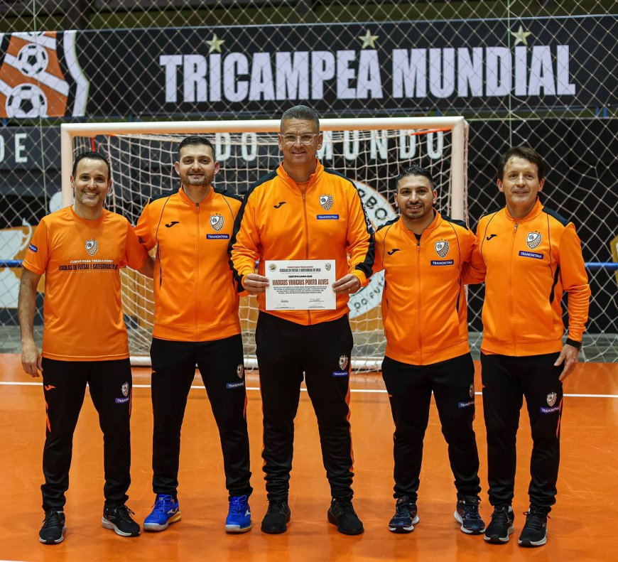 Coordenador da “Chute Inicial Corinthians de Araxá”,  é certificado pela ACBF, no Rio Grande do Sul
