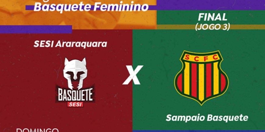 TV Brasil transmite Sesi Araraquara e Sampaio Basquete pela LBF